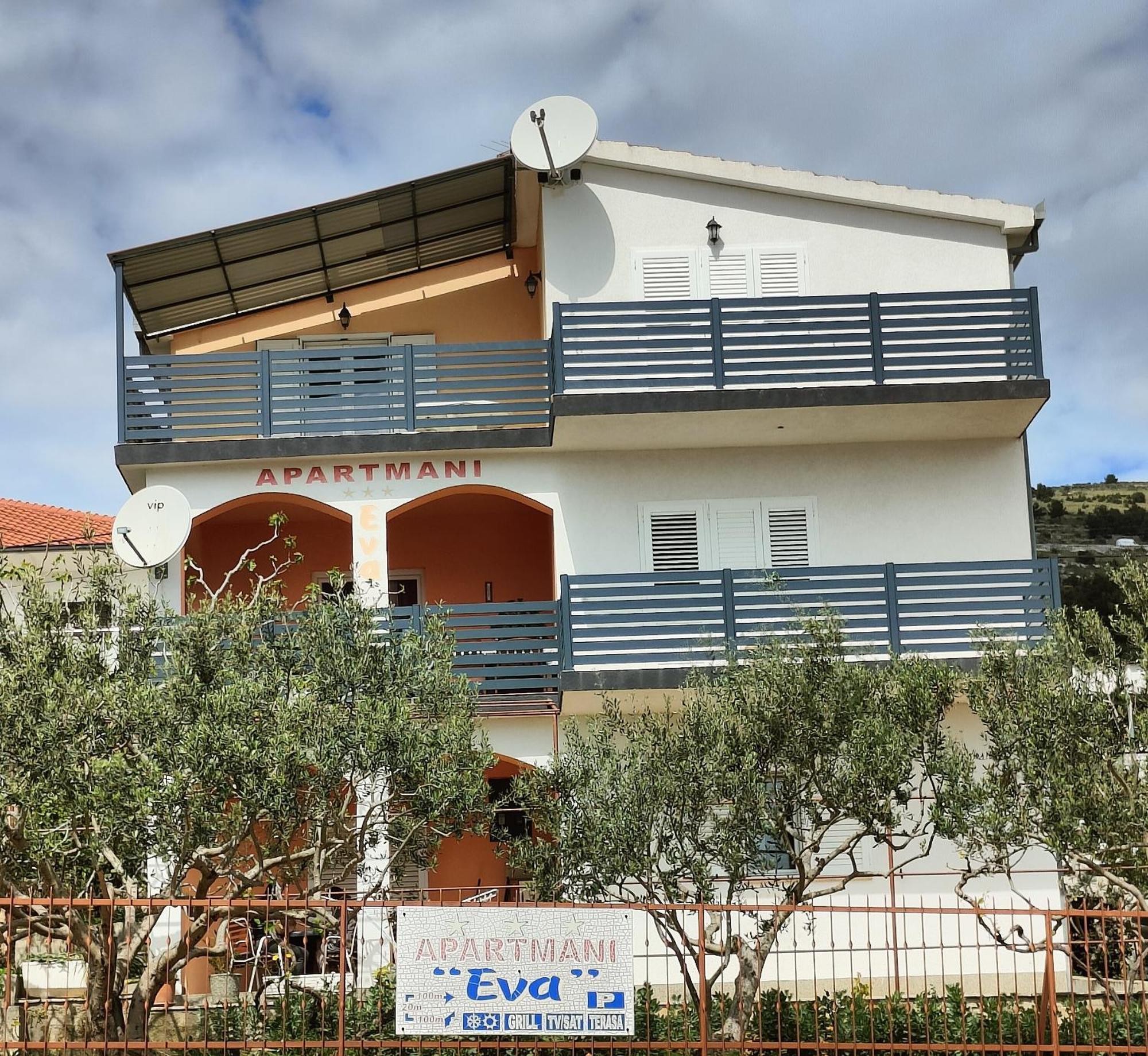 Eva Apartment 1 Trogir Eksteriør bilde